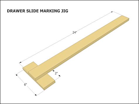 installing full extension drawer slides How To Replace Drawer Slides, Drawer Building, Install Drawer Slides, Installing Drawer Slides, Wood Drawer Slides, Building Drawers, Cabinetry Diy, Cabinet Building, Chests Diy