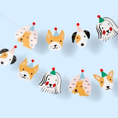 Dog Banner, Puppy Party Theme, Dog Themed Birthday Party, Dog Themed Parties, Puppy Birthday Parties, Puppy Birthday, Dog Birthday Party, Dog Party, Puppy Party