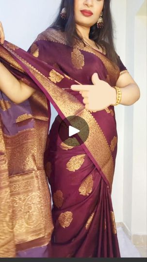 954K views · 8.6K reactions | Open Pallu Pleat tips for Heavy Saree ❤️ #saree #sareepleating #sareedraping #beautynstyle |  Beauty n Style |  Beauty n Style · Original audio Open Saree Style, Saree Pallu Draping Styles, Open Pallu Saree Draping, Single Pleat Saree Draping, Open Pallu Saree Style, Pallu Designs Saree, Saree Pallu Style, Heavy Saree, Saree Styling