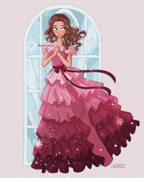 Hermione Yule Ball, Hermione Fanart, Imprimibles Harry Potter, Full Drawing, Harry Potter Cartoon, Harry Potter Art Drawings, Harry Potter Print, Harry Potter Illustrations, Ball Drawing