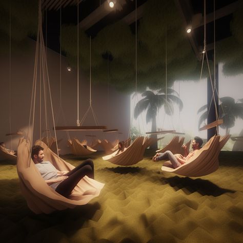 resting experience design Yoga Therapy Room, Interactive Room Design, Immersive Bedroom, Immersive Room, Chill Out Space, Immersive Exhibition, Chill House, Therapy Rooms, Relaxation Space