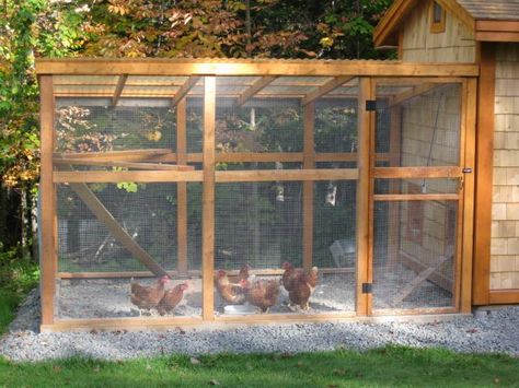 I think I found the right look for the chicken run for out chicken coop! Portable Chicken Coop, Chicken Pen, Chicken Coop Run, Coop Design, Best Chicken Coop, Chicken Run, Chicken Coop Designs, Chicken Garden, Keeping Chickens