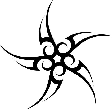 Cool Symbols, Afrique Art, Simple Tattoo Designs, Maori Tattoo, Star Tattoos, Vinyl Transfer, Star Stickers, Tattoo Stencils, Iron On Transfer