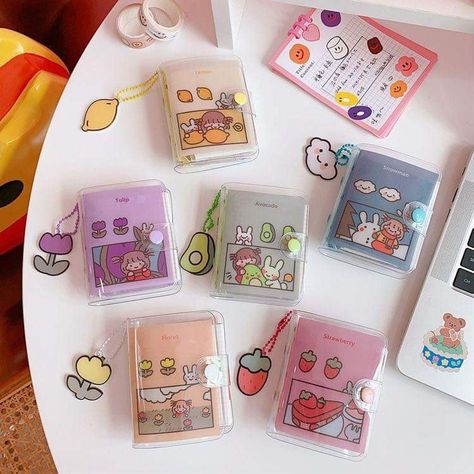 Kawaii School Supplies Stationery, Kawaii Transparent, Kawaii School, Cute School Stationary, Mini Notepad, Kawaii School Supplies, Cool School Supplies, Stationary School, Cute Stationary