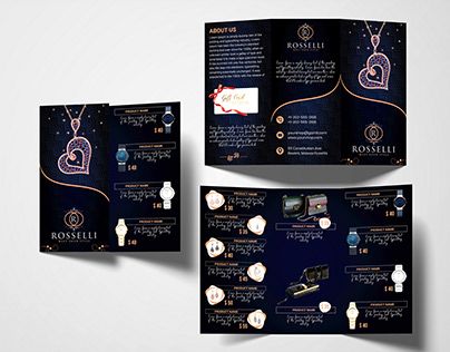 Check out new work on my @Behance profile: "Tri_fold Brochure Jewelry" http://be.net/gallery/94655415/Tri_fold-Brochure-Jewelry Folded Brochure, Fold Brochure, Trifold Brochure, Illustration Graphic Design, Tri Fold, Business Card Design, New Work, Work On, Business Card