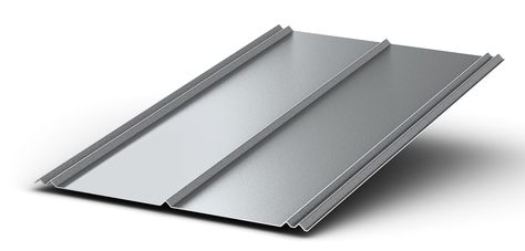 5V Crimp metal roofing panels have been used on farm buildings and other rural metal roofing projects. Homeowners have recognized the timeless design is ideal for residential roofs as well. 5V Crimp metal panels have been especially popular in coastal areas as well as rural and inland settings. Our 5V crimp roof panels feature an enhanced "U" over "V" profile to provide maximum leak resistance. Union Corrugating 2.16-ft x 8-ft Ribbed Silver Galvanized Steel Roof Panel | 5V290800 Galvalume Metal Roof, Steel Roof Panels, Corrugated Metal Roof, Roof Flashing, Standing Seam Metal Roof, Steel Roof, Metal Roofing, Standing Seam, Farm Buildings