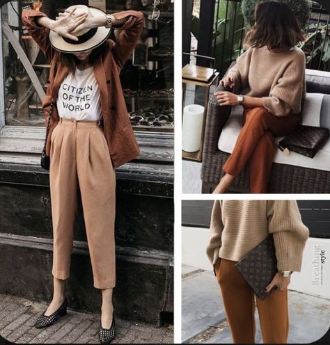 Carrot Pants Outfit, Colored Pants Outfits, Trousers Women Outfit, Carrot Colour, Carrot Pants, Pants Outfit Casual, Tall Fashion, Fall Inspo, Colored Pants