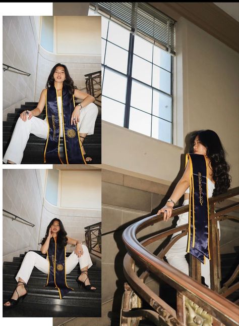 Summer Graduation Photoshoot, Extra Senior Pictures, Blazer Graduation Pictures, Graduation Speech Ideas Inspiration College, Graduation Picture Ideas Business, College Grad Pictures Photo Ideas, Bcba Graduation Pictures, Graduation Pic Aesthetic, Girly Graduation Pictures