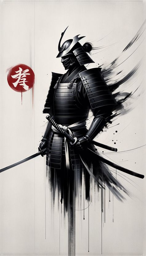 History whispers their names. Channel the spirit of the Samurai and leave your own mark on the world. Samurai Tattoo Design Warriors, Japan Samurai Tattoo Warriors, Star Wars Samurai Tattoo, Last Samurai Tattoo, Samurai Warrior Wallpaper, Ninja Tattoo, Ancient Samurai, Japanese Art Samurai, Samurai Tattoo Design