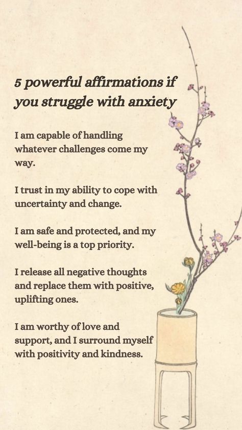 Self Care Positive Thoughts, Words Of Affirmation For My Sister, Positive Postpartum Affirmations, Change Negative Thoughts To Positive, My Family Is Safe Affirmations, Affirmations About Being Present, Positive Intentions Quotes, I Am Safe Quotes, Affirmation For Overthinking