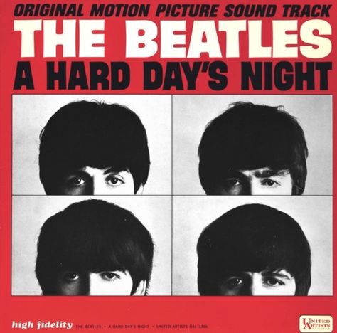 A Hard Days Night Movie Soundtrack The Beatles A Hard Days Night, A Hard Days Night Movie, Hard Days Night, Night High, Night Movie, With The Beatles, Early 60s, Hard Days, Movie Soundtracks