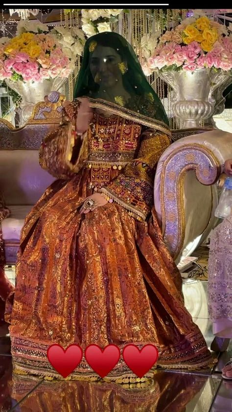 Pathan Dress For Women, Pashto Dress Design, Afghan Bridal Dress, Afghan Nikkah Dress, Pashtun Wedding, Afghani Wedding Dress, Pathan Culture, Patani Dress, Pashto Dress