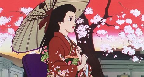 Millenium Actress, Millennium Actress, Cinematography Stills, Lisbeth Zwerger, Satoshi Kon, Animation Films, Old Japan, Animation Anime, Anime Pic