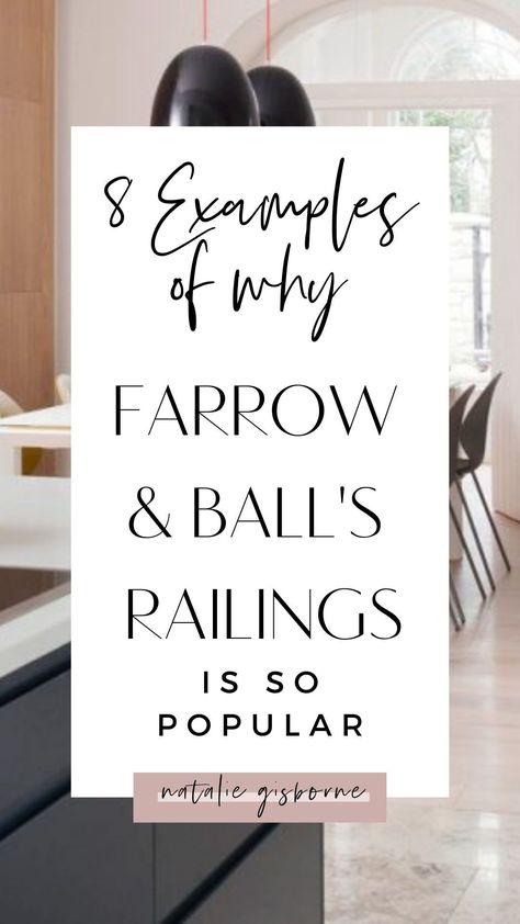 Farrow & Ball Railings paint has taken the design world by storm. Here are 8 living rooms that prove just how versatile this paint can be. Farrow And Ball Black Paint, Farrow Ball Railings, Railings Paint Farrow And Ball, Railings 31 Farrow And Ball, Farrow And Ball Railings Living Rooms, Farrow And Ball Woodwork, Railing Farrow And Ball, Bamboozle Farrow And Ball, Farrow And Ball Inspiration