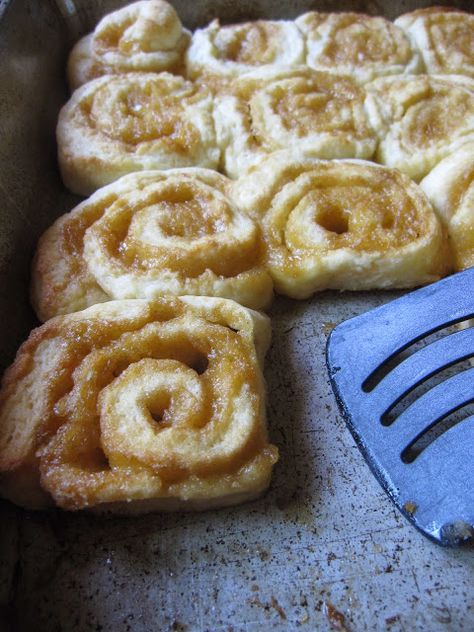 Butterscotch Pinwheels | A Taste of Madness Crescent Roll Pastry, Biscuit Bread, No Internet, Baked Macaroni, Recipe Community, Pastry Blender, Soup And Sandwich, Believe Me, Sweets Treats