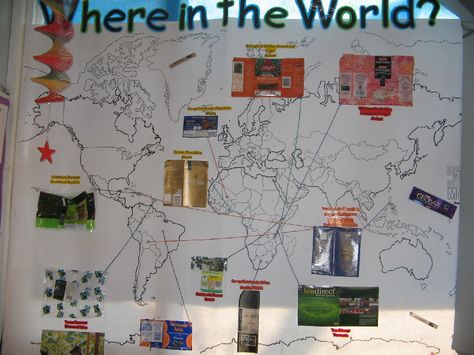 Fair Trade classroom display photo - Photo gallery - SparkleBox Fairtrade Activities, Year 4 Classroom, Maths Classroom Displays, Fairtrade Fortnight, Third Grade Social Studies, Global Citizenship, Primary Science, Geography Lessons, Trade School