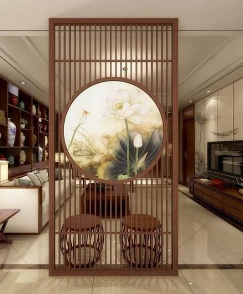 35 Most Beautiful And Creative Partition Wall Design Ideas - Engineering Discoveries Sliding Partition, Modern Partition, Modern Partition Walls, Room Partition Wall, Wall Partition Design, Wooden Partitions, Modern Room Divider, Living Room Divider, Interior Design Per La Casa