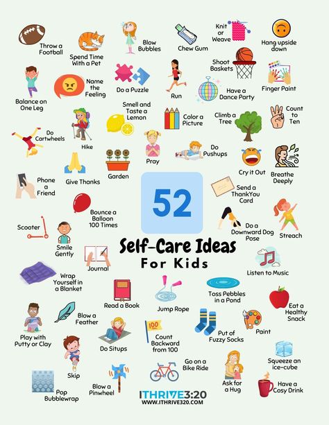 Help your kids bust stress, boost their moos, and press forward toward their goals! The Ultimate Guide to Self-Care for Kids will guide you on the journey! Which self-care ideas will your kids use first? Get your free 52 self-care for kids printable inside! Plus other fun parenting freebies including: - A self-care roadmap for families. - Videos to make learning stick. - Self-care posters, printable, and a coloring sheet. #positiveparenting #selfcare #family Self Care Crafts For Kids, Self Care Activities For Kids, Self Care For Kids, Selfcare Ideas, Youth Work, Cry It Out, Routine Ideas, Daycare Activities, Blended Family