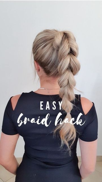 How To Do High Ponytail Hairstyles, Top Braid Ponytail Hairstyles, Puffy Braid Ponytail, Workout Hairstyles With Extensions, Fun Pony Tailed Hairstyle, Cute Easy Workout Hairstyles, Braided Ponytail Hairstyles Videos, Ponytail Hairstyles Workout, Sport Ponytail Hairstyles