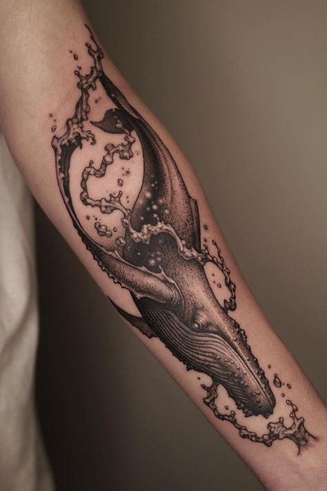 Get personalized tattoo guidance and find the right tattoo artist for your idea. Just tell us about your tattoo idea and we'll connect you with the right tattoo artist for the job. Try it out today! #whaletattoo #humpbacktattoo ##tattooinspo #tattoodesign #tattooart #tattooideas #tattooinspiration #tattooartist #tattoos Whale Tattoo Design, Humpback Whale Tattoo, Whale Tattoo, Water Tattoo, Whale Tattoos, Top Tattoos, Next Tattoo, Best Tattoo Designs, Tattoo Sleeve Designs