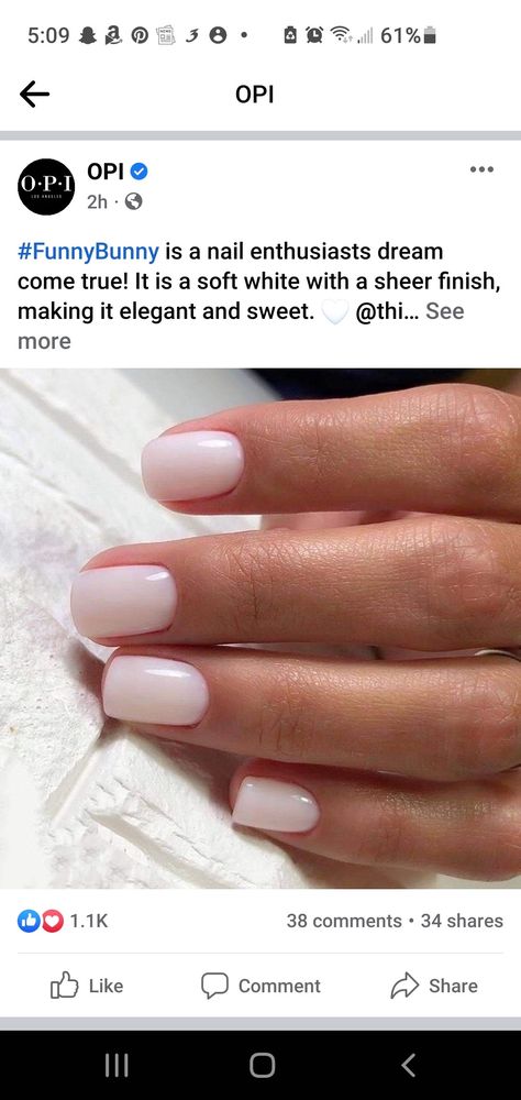 Dip Nail Colors, Opi Gel Nails, Essie Nail Colors, Milky Nails, Short Gel Nails, Bride Nails, Neutral Nails, Dipped Nails, Bridal Nails