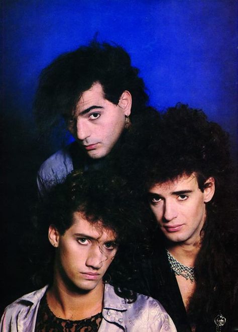 Soda Stereo Soda Stereo, Hair, White, Black