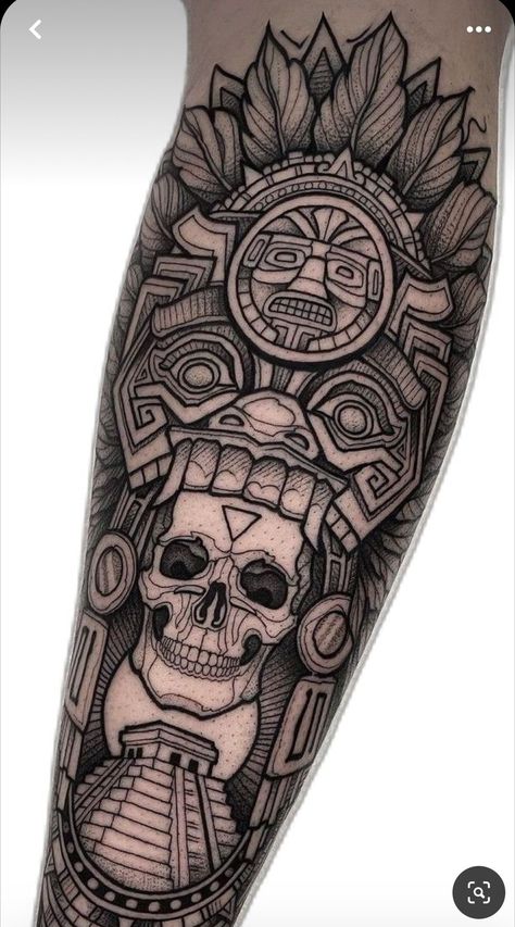 Traditional Mexican Tattoo, Aztec Queen, Goddess Mythology, Aztec Warrior Tattoo, Aztec Tattoos Sleeve, Azteca Tattoo, Mexico Tattoo, Mayan Tattoos, Aztec Tattoos