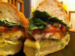 Crispy #grouper sandwich: http://goo.gl/uZrb83 Grouper Fingers, Grouper Francaise Recipe, Fried Grouper Sandwich, Goliath Grouper, Grouper Fillet, Sandwhich Recipes, Sandwich Sauces, Fish Sandwich, Tartar Sauce