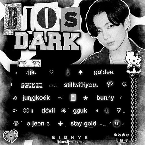 #jungkook #dark #bios #nicks #nickname | jungkook dark bios nicks ♡︎ Jungkook Nicknames, Jungkook Dark, Jeon Jungkook, Wii, Instagram Profile, Coding, On Instagram, Quick Saves, Instagram