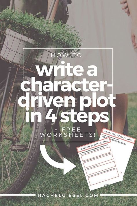 Literary fiction writers tend to avoid plot. We’re trained to be plot snobs, focused only on character development and description and point-of-view amongst other things. But your story can’t be plotless. Plot is tension, plot is drama, plot IS story. So we must learn to fuse plot and character seamlessly. Learn how in 4 steps and use your FREE worksheets to get started with your story. Plot Development, Screenwriting Tips, Movie Making, Writing Plot, Writer Tips, Writers Notebook, Writing Notes, Character Arc, Writing Crafts