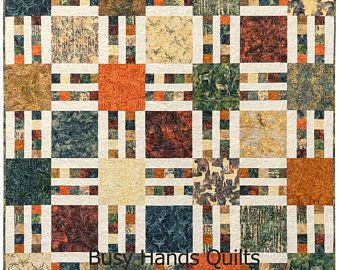 Easy Quilt Patterns in Baby Throw Twin Queen by BusyHandsPatterns Picket Fence Quilt, Fence Quilt Pattern, Easy Hand Quilting, Quick Quilts, Cake Squares, Layer Cake Quilt Patterns, Hand Quilting Patterns, Layer Cake Quilts, Quilt In A Day