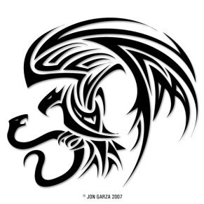 Aguila_VS_Serpiente_by_djog Black And White, White, Black, Design