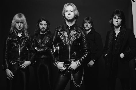 Judas Priest’s ‘British Steel’ at 40: Rob Halford and Ian Hill Reflect on the Metal Classic Judas Priest Albums, Glenn Tipton, Kk Downing, Rob Halford, Irish Rock, British Steel, Greys Anatomy Memes, Heavy Rock, Live Rock