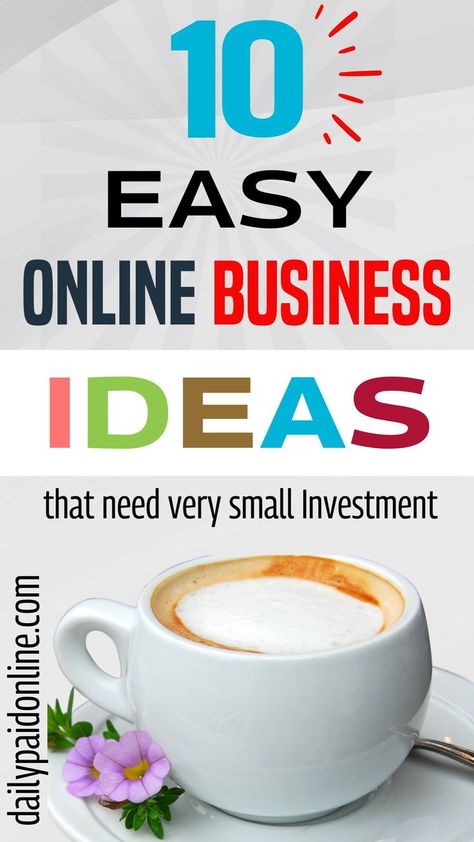 Small Business Ideas Online, Business Ideas Online, Business Ideas For Students, Easy Small Business Ideas, Extra Income Ideas, Investing Ideas, Home Business Ideas, Online Business Tips, Word Press