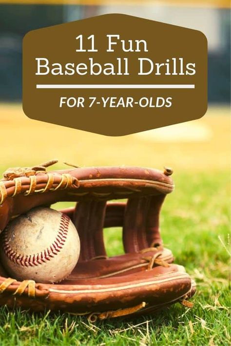 Have a child that loves to play baseball? Here is a list of 11 fun baseball drills that your child will come to love! #forkids #coach #baseball Tball Coach, Baseball Training Drills, Youth Baseball Drills, Baseball Games For Kids, Coaching Baseball, Coaching Softball, Baseball Workouts, Baseball Practice, Softball Drills