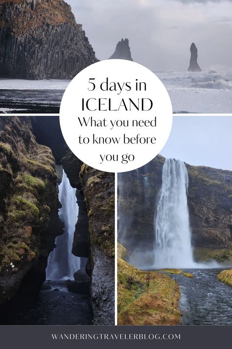 Are you ready for the adventure of a lifetime? Iceland is an incredible destination, offering stunning landscapes, fascinating culture, and plenty of exciting activities. Before you plan your five days in Iceland, there are a few important things you should know to help make the most of your trip. From the best time to visit and essential items to pack, these five days in Iceland will be an unforgettable experience. Iceland November, 5 Days In Iceland, Iceland In November, Land Of Fire And Ice, Nature Places, Gullfoss Waterfall, Blue Lagoon Iceland, Cave Tours, Stunning Landscapes