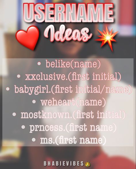 Imvu Names Ideas, Contacts Names, Gc Names, Cute Usernames For Instagram, Good Instagram Names, Snapchat Nicknames, Nicknames For Friends, Aesthetic Names For Instagram, Usernames For Instagram