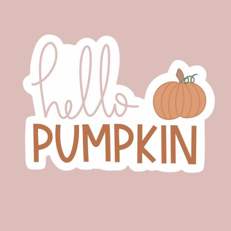 Fall Sticker Ideas, Cute Fall Stickers, Procreate Stickers, Dr Seuss Shirts, Nice Tattoos, Fall Stickers, Ipad Ideas, Fall Words, Beautiful Tattoos For Women