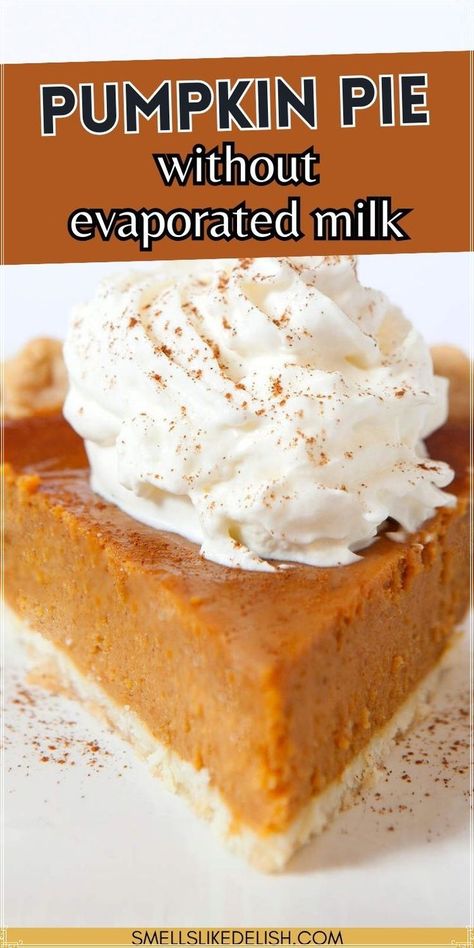 Ditch the evaporated milk and create a creamy, dreamy pumpkin pie with this recipe! Heavy cream adds richness and a luxurious texture, while still delivering that classic pumpkin pie flavor you love. Perfect for when you don't have evaporated milk on hand, this recipe ensures a delicious and satisfying fall dessert!