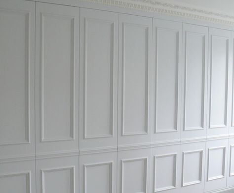 Wall paneling hidden storage                                                                                                                                                      More Victorian Wainscoting, Wainscoting Backsplash, Entryway Wainscoting, Wainscoting Corners, Wainscoting Stairway, Wainscoting Foyer, Stained Wainscoting, Wainscoting Door, Wainscoting Office