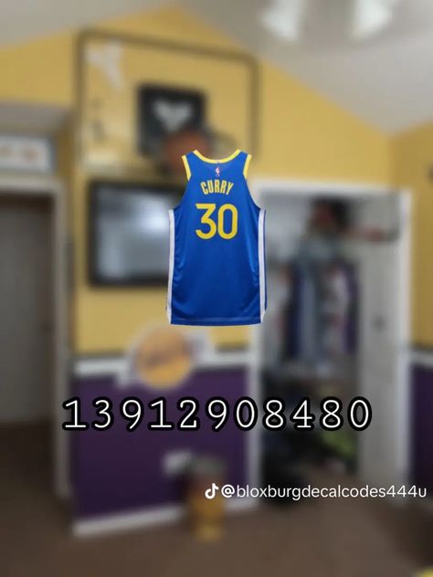 Basketball Roblox Codes, Basketball Bloxburg Codes, Bloxburg Decals Codes Basketball, Bloxburg Decals Boys Room, Teen Boy Decals Bloxburg, Bloxburg Basketball Decal, Bloxburg Boy Bedroom Decal Codes, Bloxburg Boys Bedroom, Boy Room Bloxburg