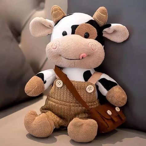 Cow Plush, Cow Toys, Hug Pillow, Doll Cute, Soft Stuffed Animals, Milk Cow, Plush Toy Dolls, Baby Halloween Costumes, Kids Birthday Gifts