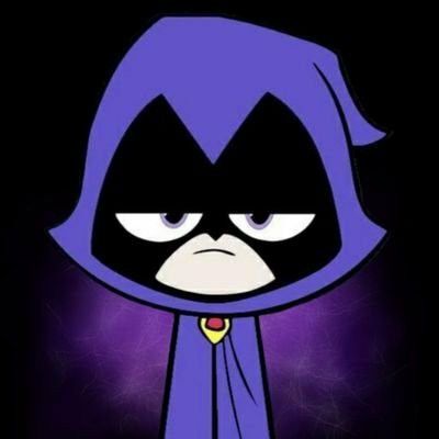 Corvina Titans, Raven Teen Titan Icon, Raven Titans Go, Raven Teen Titans Go Icons, Teen Titans Outfits, Raven Pfp, Teen Titans Go Raven, Teen Titans Raven, Raven Teen Titans Go