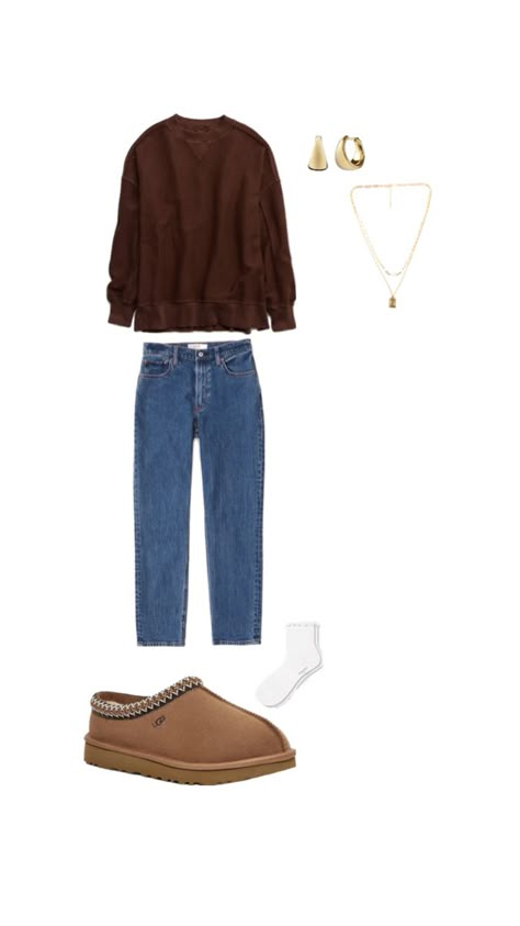 #fall #outfit #inspo #ugg #tasman #cute #winter #ootd #outfit #instagram #insta Ugg Tasman Slippers Outfit Aesthetic, Sand Dark Cherry Tasman Uggs Outfit, Fall Outfits Tasman Uggs, Tasman Uggs Outfits Style, Cute Ugg Tasman Outfits, Ugh Tazz Outfits, Ugh Outfit Ideas, Uggs Tasman Outfit, Uggs Fit