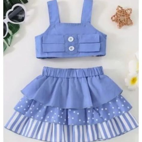 Ruffle Skirts, Kids Dress Collection, Girls Dresses Diy, Baby Clothes Patterns Sewing, Kids Dress Wear