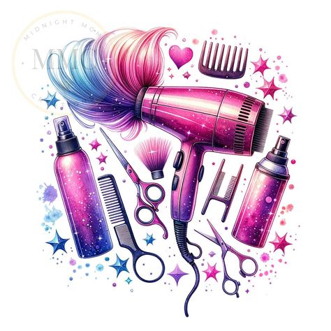 Stylists and hairdressers clipart perfect for salon flyers, brochures, social media posts, and more. Instantly download high-quality, royalty-free.#HairInspo #ClipartCuts #HairstyleGraphics #HairArtDesigns #ClipartTrends Cosmetology Quotes, Women Images, Hair Clipart, Mug Png, Sublimation Ideas, Glamour Nails, Girls With Black Hair, Boy Face, Pinterest Ideas