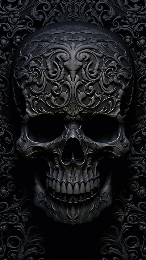 Skull Wallpaper Black, Iphone Wallpaper Tattoo, Iphone Wallpaper Skull, Skeleton Wallpapers, Skull Wallpaper Iphone, Skull Artwork Illustrations, Skeleton Wallpaper, Colorful Skull Art, Black Skulls Wallpaper