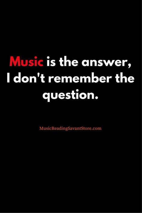 Music is the answer, I don't remember the question. #musicislife #musicmonday #motivation Bread Truck, Music Is The Answer, Music Is My Escape, Music Quotes Lyrics, All About Music, Learn Music, Music Mood, Music Heals, Music Music