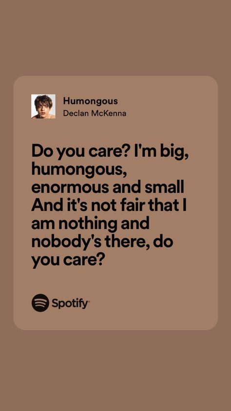 humongous lyrics by declan mckenna Declan Mckenna Aesthetic, Declan Mckenna, I Am Nothing, Music Taste, Photo Inspo, Music Stuff, Maltese, Song Lyrics, Songs