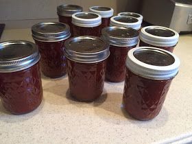 From the Summer's Garden: Rhubarb Lemon Jam Kneady Homesteader, Lemon Jam, Christmas Jam, Home Canning Recipes, Rhubarb Jam, Plum Jam, Water Bath Canning, Home Canning, Jam Recipes